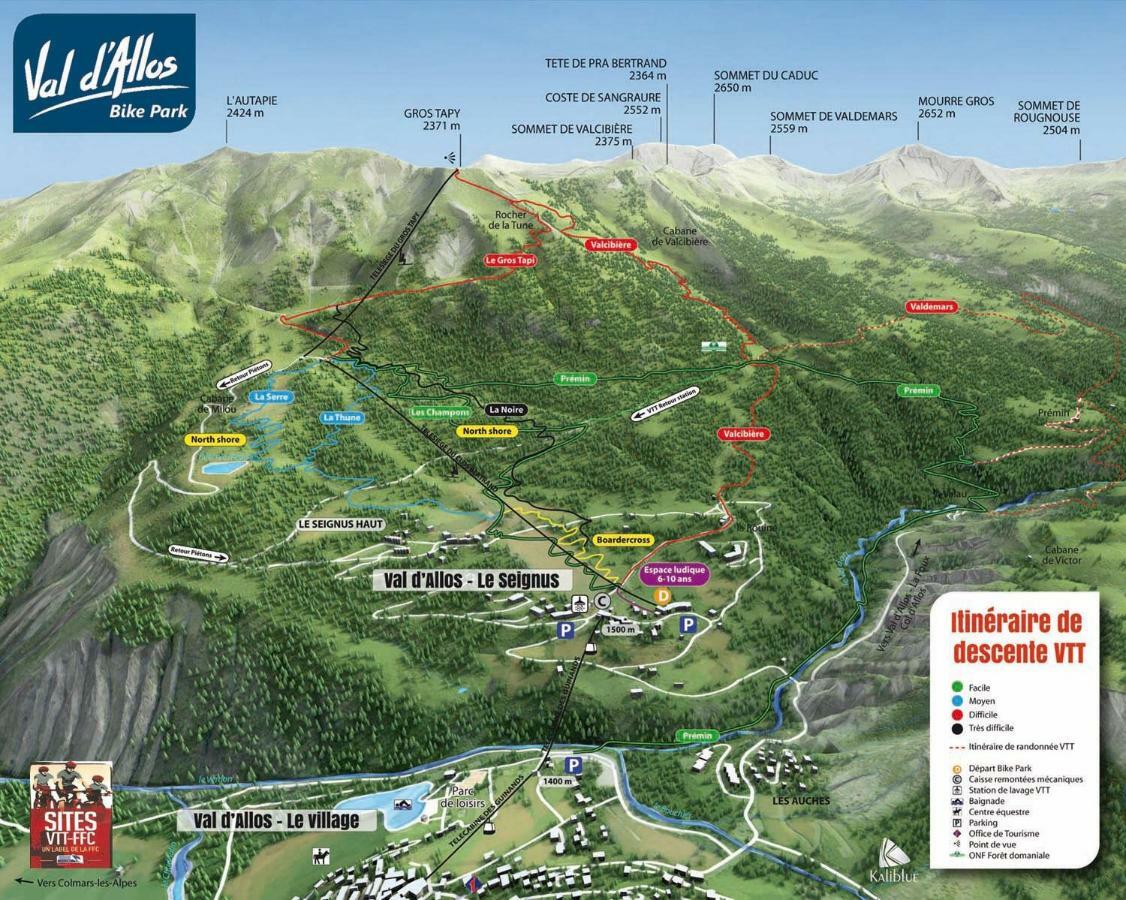 Studio Chaleureux A La Foux D'Allos Zewnętrze zdjęcie