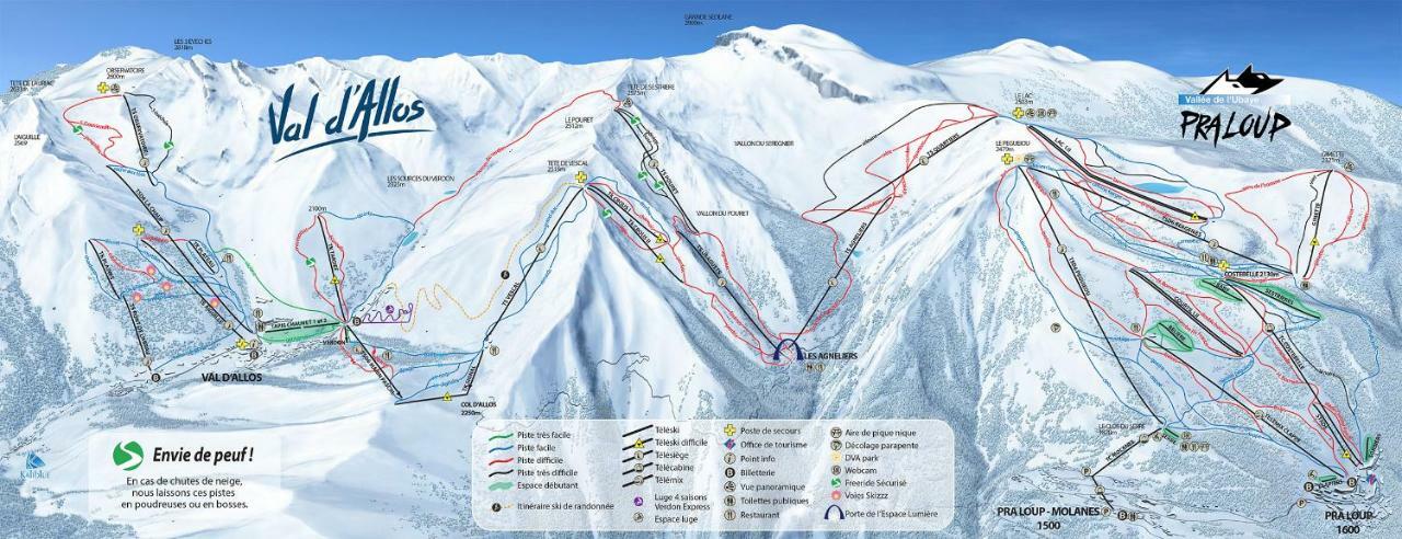 Studio Chaleureux A La Foux D'Allos Zewnętrze zdjęcie